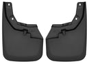 Husky Liners 16-22 Toyota Tacoma w/ OE Fender Flares Custom Molded Front Mud Guards - Black
