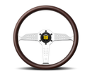 Momo Super Grand Prix Steering Wheel 350 mm - Mahogany Wood/Pol Spokes