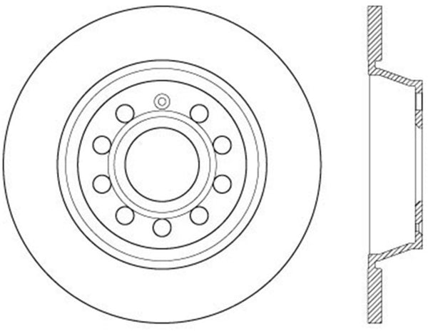 StopTech Drilled Sport Brake Rotor