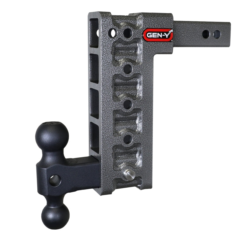 Gen Y Mega Duty 2In Shank 10In Drop 1500 lb TW 10K Hitch w/ GH-031 Dual-Ball