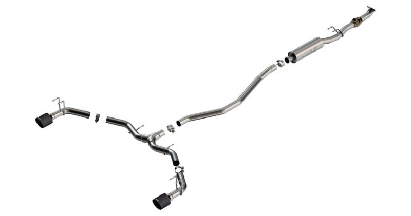 Borla 2023 Integra/22-23 Civic Si 1.5L 4 CYL. MT FWD 4DR 2.50in S-Type Catback Exhaust Carbon Fiber