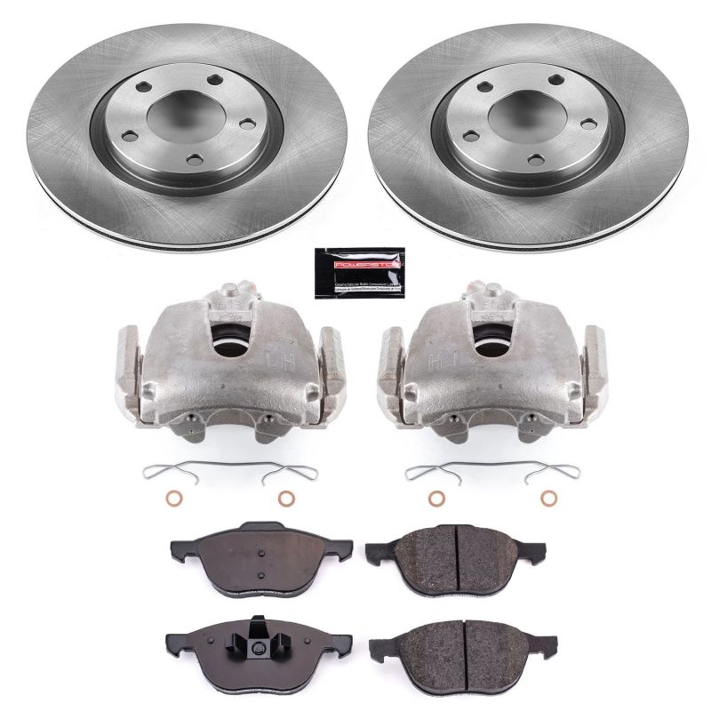 Power Stop 09-10 Mazda 3 Front Autospecialty Brake Kit w/Calipers
