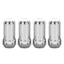 McGard SplineDrive Lug Nut (Cone Seat) M14X1.5 / 1.935in. Length (4-Pack) - Chrome (Req. Tool)