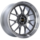 BBS LM-R 21x10 5x120 ET35 Diamond Black Center Diamond Cut Lip Wheel -82mm PFS/Clip Required