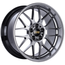 BBS RG-R 19x8.5 5x114.3 ET18 Diamond Black Wheel -82mm PFS/Clip Required