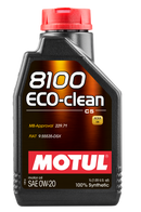 Motul 1L 8100 Eco-Clean 0W20 - Case of 12