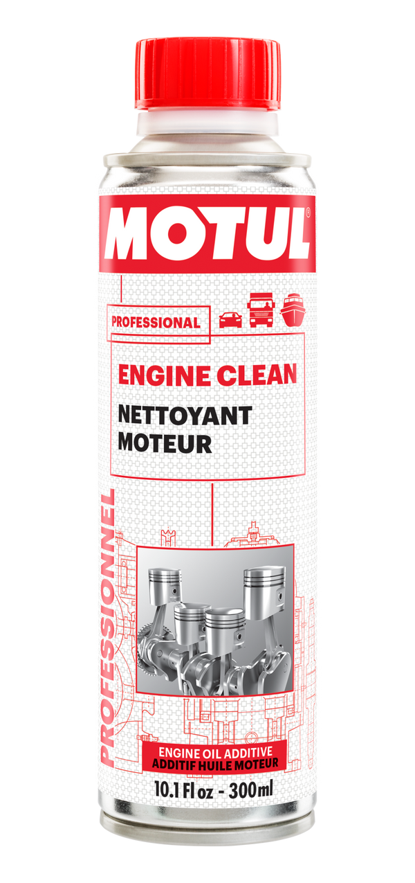 Motul 300ml Engine Clean Auto Additive - Case of 12