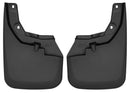 Husky Liners 16-22 Toyota Tacoma w/ OE Fender Flares Custom Molded Front Mud Guards - Black