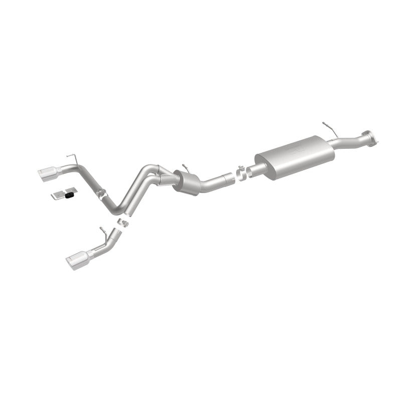 MagnaFlow Sys C/B '07 GM Hummer H2 Split Rear