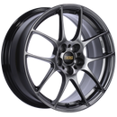BBS RF 17x7.5 5x100 ET48 Diamond Black Wheel -70mm PFS/Clip Required