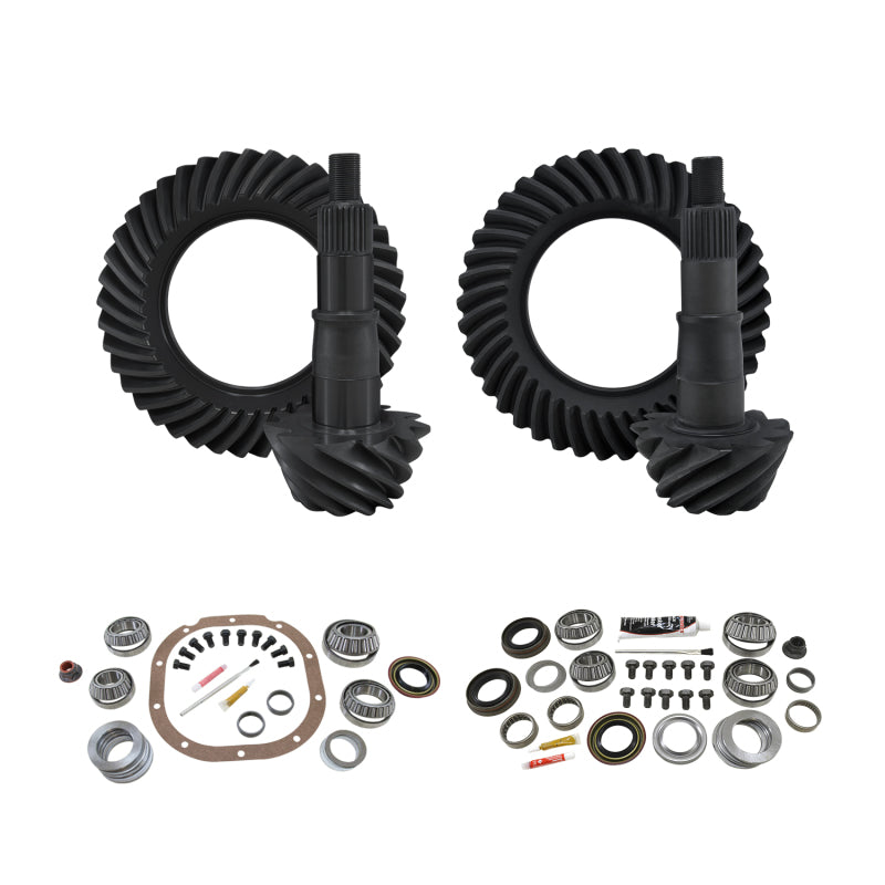 Yukon Gear Re-Gear & Installation Kit Ford 8.8in Various F150 4.56 Ratio FR&RR