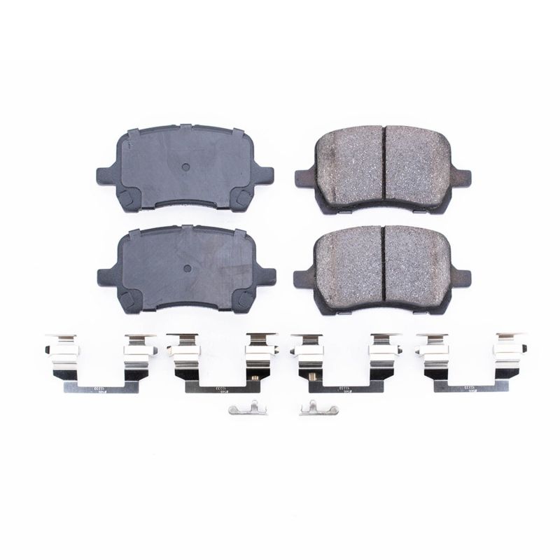 Power Stop 2007 Chevrolet Cobalt Front Z17 Evolution Ceramic Brake Pads w/Hardware