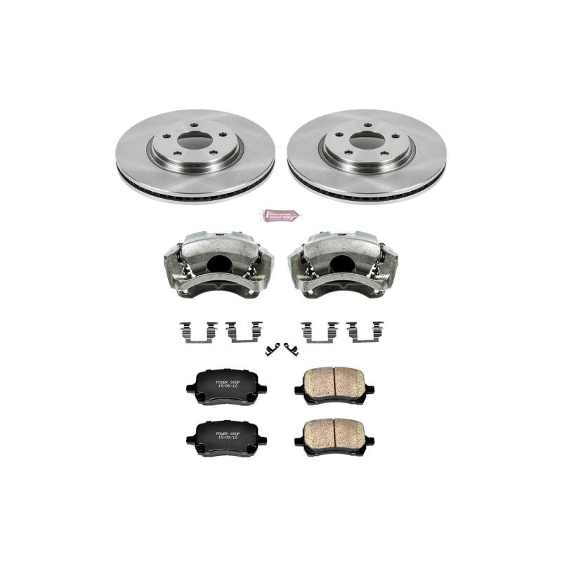 Power Stop 09-12 Chevrolet Malibu Front Autospecialty Brake Kit w/Calipers