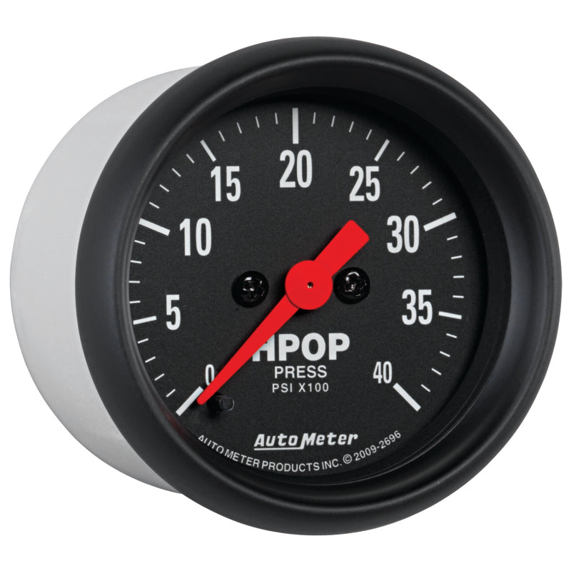 Autometer Z Series 2-1/16in 4K PSI High Pressure Oil Pump Gauge w/ Digital Stepper Motor