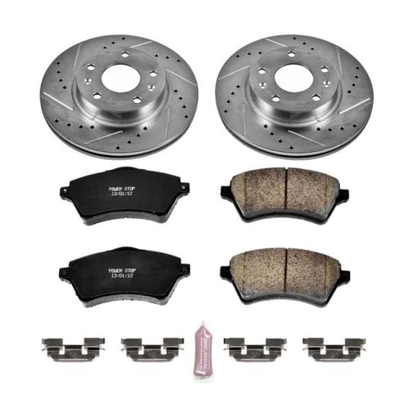 Power Stop 02-05 Land Rover Freelander Front Z23 Evolution Sport Brake Kit