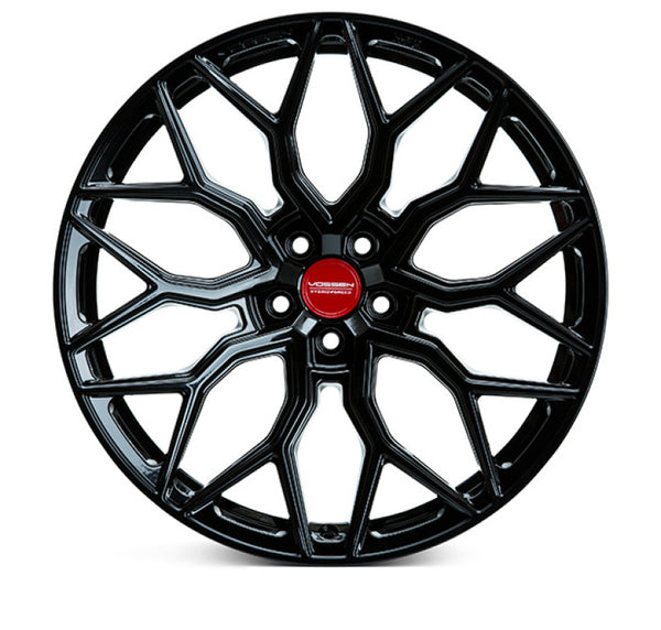 Vossen HF-2 24x10 / 5x130 / ET20 / Deep Face / 84.1 - Gloss Black