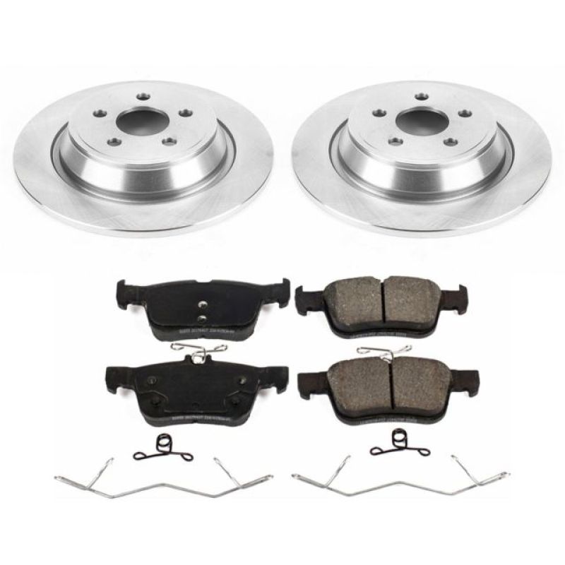 Power Stop 17-18 Lincoln Continental Rear Autospecialty Brake Kit