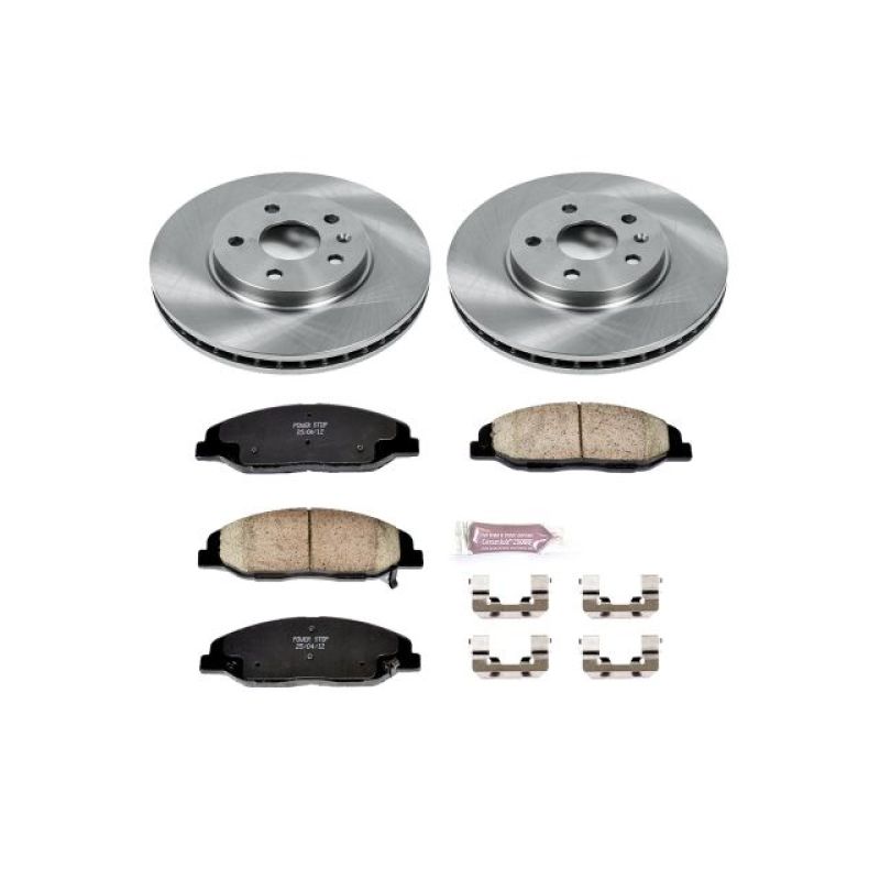 Power Stop 08-14 Cadillac CTS Front Autospecialty Brake Kit