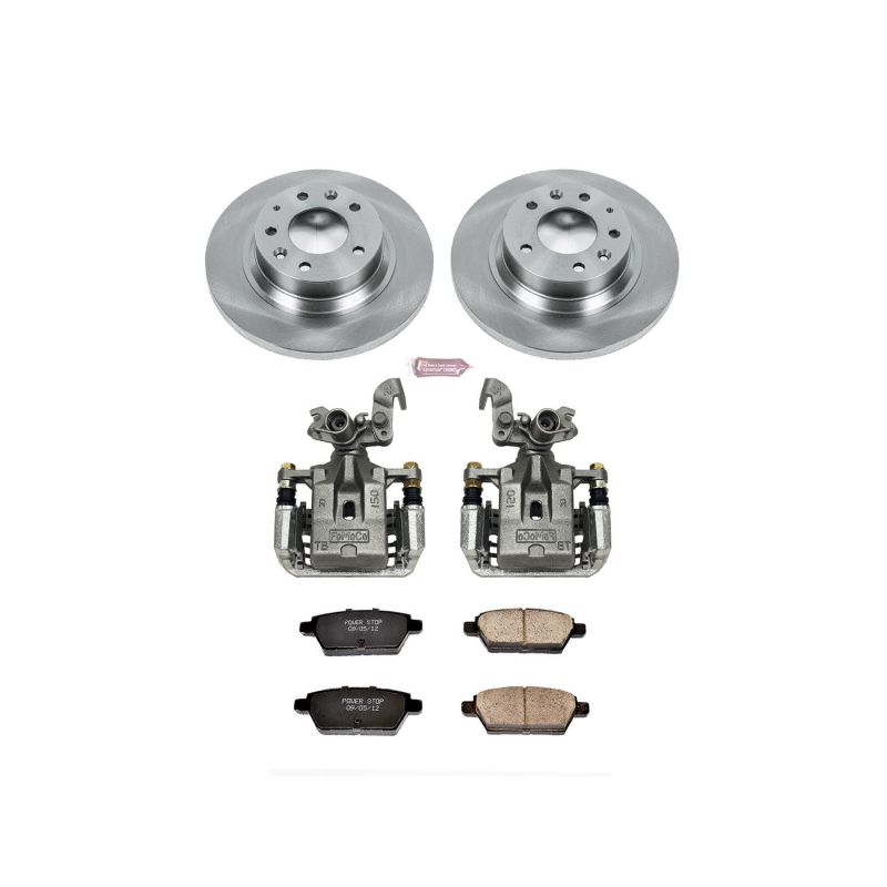 Power Stop 06-12 Ford Fusion Rear Autospecialty Brake Kit w/Calipers