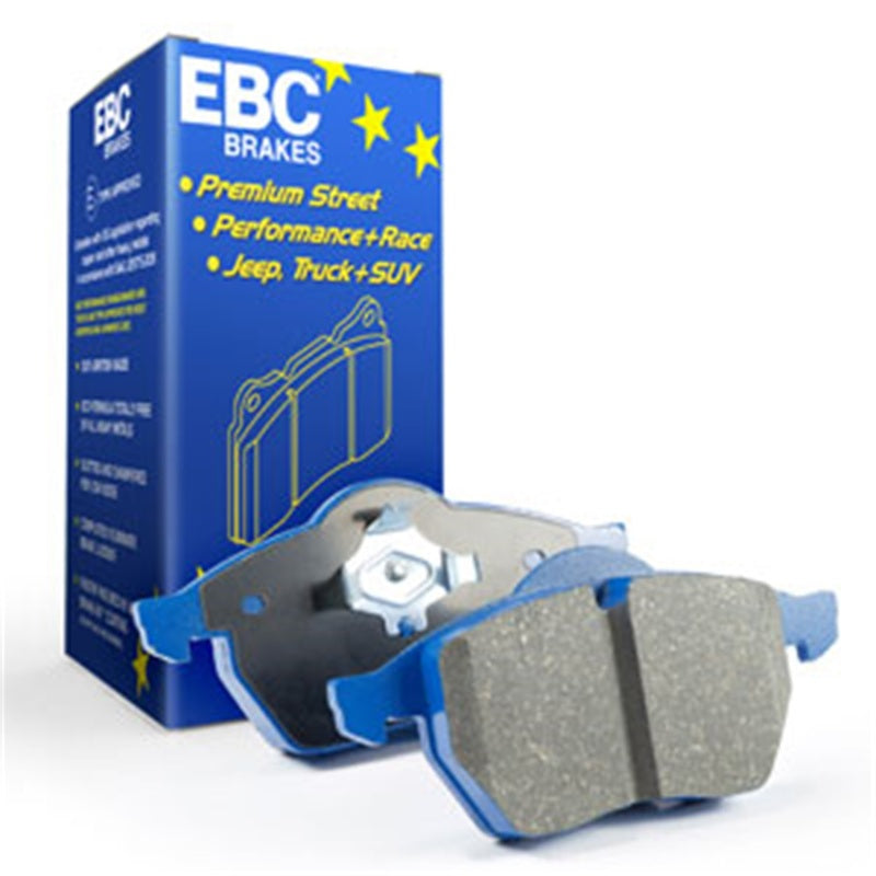 EBC Ford Saleen Mustang Alcon front calipers Bluestuff Front Brake Pads