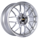 BBS RS-GT 20x8.5 5x114.3 ET43 Diamond Silver Center Diamond Cut Lip Wheel -82mm PFS/Clip Required