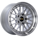 BBS LM 17x9 5x130 ET17 CB71.6 Diamond Silver Center Diamond Cut Lip Wheel