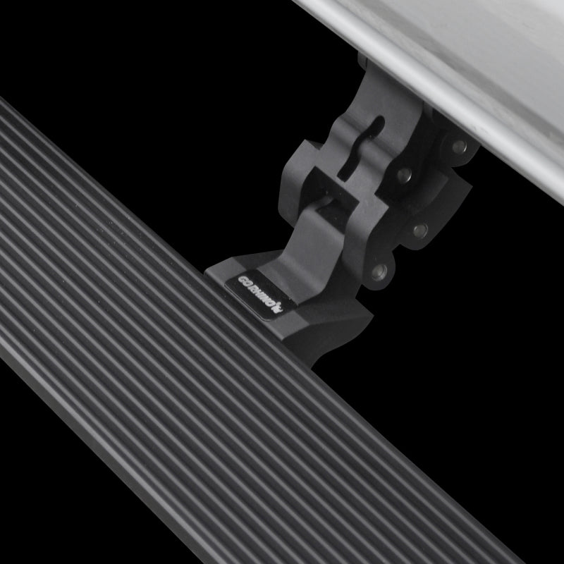 Go Rhino 07-13 Chevrolet Silverado 1500 4DR Crew Cab E1 Electric Running Board Kit - Textured Black