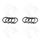 Yukon Gear (4) Full Circle Snap Rings / Fits Dana 60 733X U-Joint w/ Aftermarket Axle