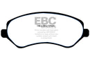 EBC 04-07 Chrysler Town & Country 3.3 Rear Drums Yellowstuff Front Brake Pads