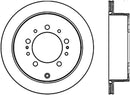 StopTech Sport Slot 08-13 Lexus LX450/470/570 / 07-12 Toyota Tundra Slotted Left Rear CRYO Rotor