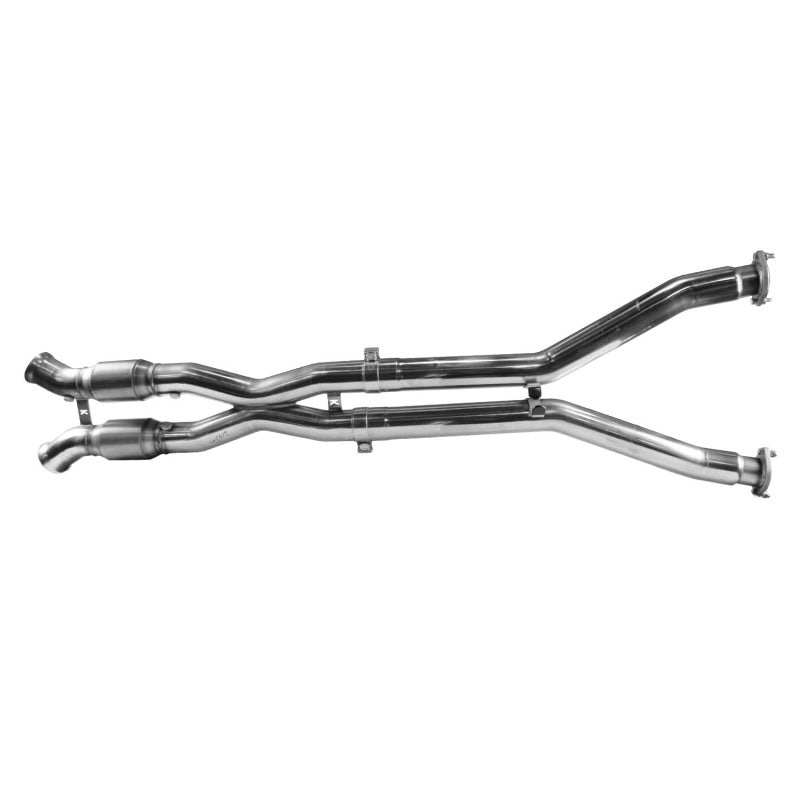 Kooks 97-04 Chevrolet Corvette Header and Catted Connection Kit-3in x 3in x 2-1/2in X-Pipe