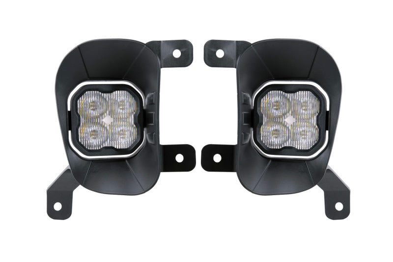 Diode Dynamics SS3 Ram Vertical LED Fog Light Kit Sport - White SAE Fog