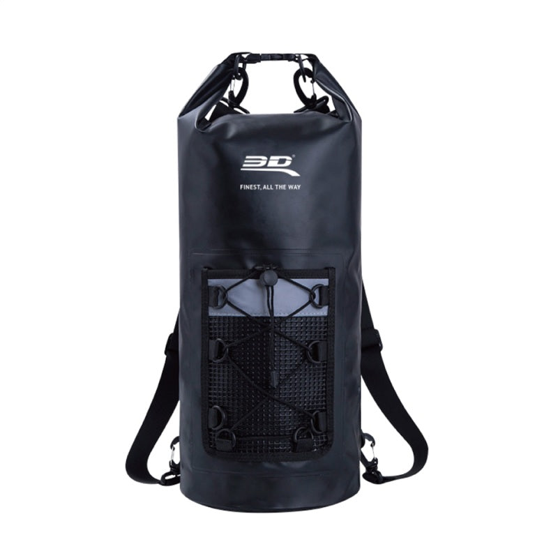 3D MAXpider Roll-Top Dry Bag Backpack - Black