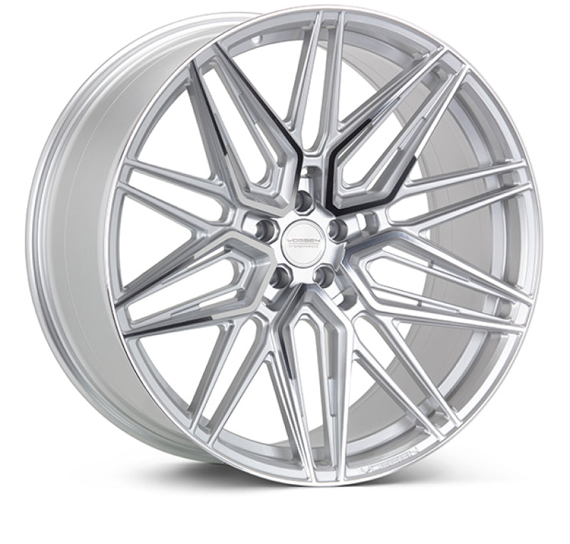 Vossen HF-7 22x9 / 5x112 / ET25 / Flat Face / 66.5 - Silver Polished