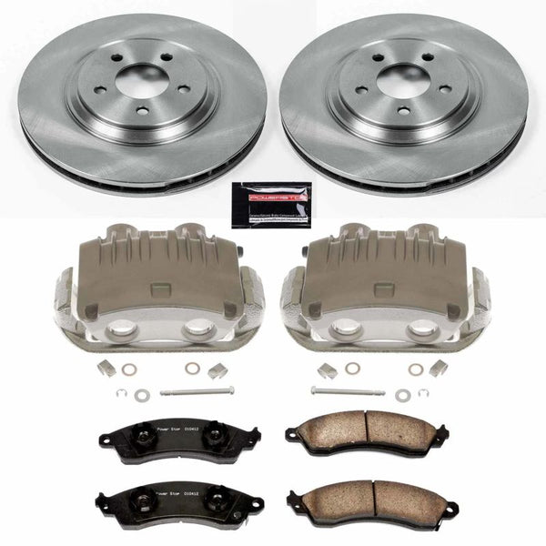 Power Stop 98-94 Ford Mustang Front Autospecialty Brake Kit w/Calipers