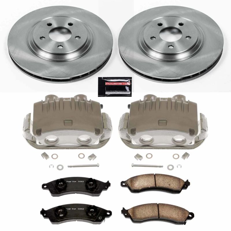 Power Stop 98-94 Ford Mustang Front Autospecialty Brake Kit w/Calipers