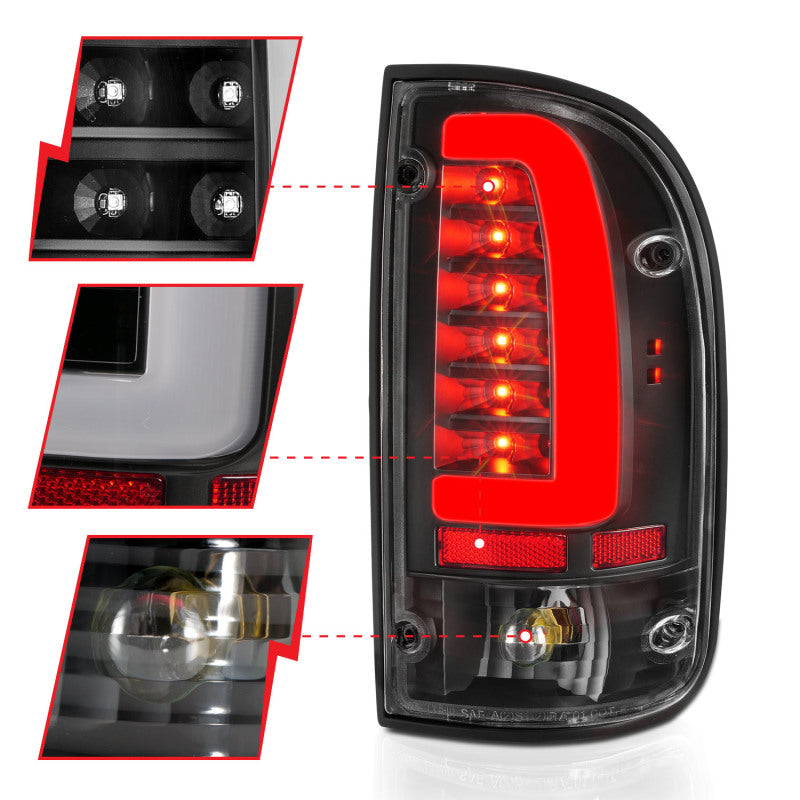 ANZO 1995-2004 Toyota Tacoma LED Taillights (Pair)