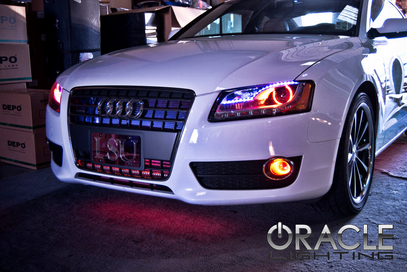 Oracle Audi A5 07-13 Halo Kit - ColorSHIFT w/ Simple Controller