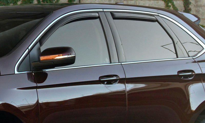 AVS 11-16 Kia Sportage Ventvisor In-Channel Front & Rear Window Deflectors 4pc - Smoke