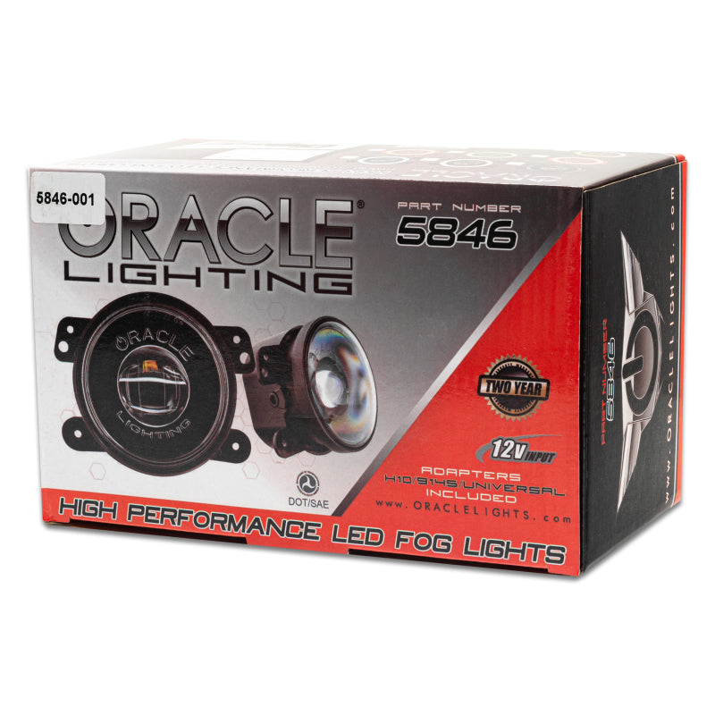 Oracle Jeep Wrangler JK/JL/JT High Performance W LED Fog Lights - ColorSHIFT w/o Controller