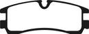EBC 98-04 Cadillac Seville 4.6 Redstuff Rear Brake Pads
