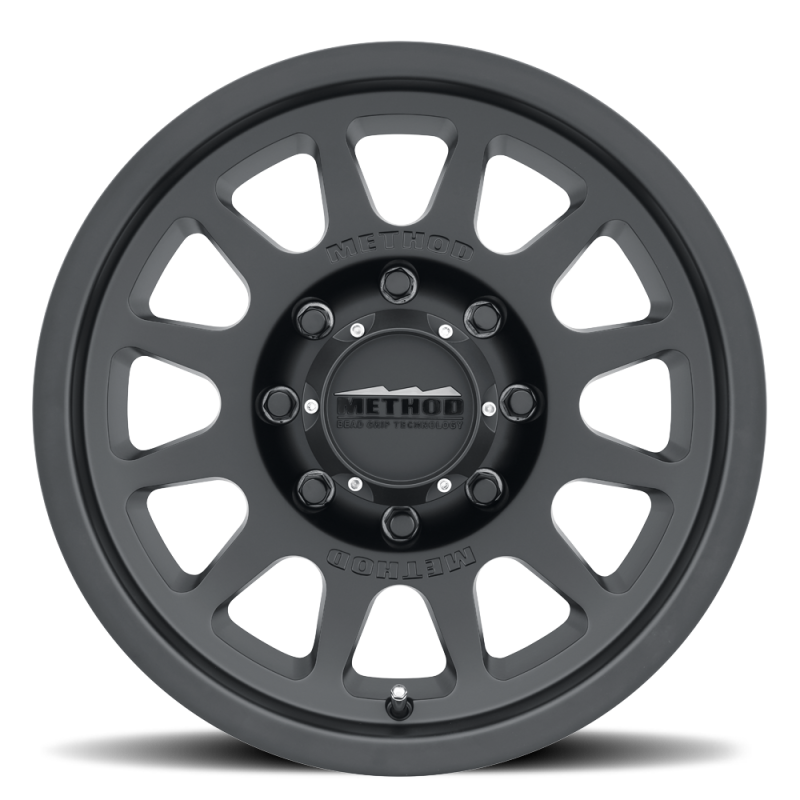 Method MR703 17x8.5 0mm Offset 8x6.5 130.81mm CB Matte Black Wheel