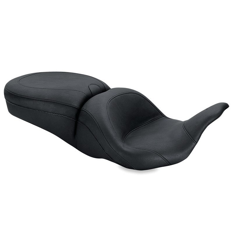 Mustang Motorcycle Low Down Touring Seat-Plain