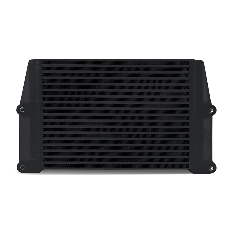 Mishimoto Heavy-Duty Oil Cooler - 10" Same-Side Outlets - Black