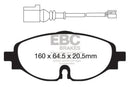 EBC 14+ Audi A3 1.8 Turbo Redstuff Front Brake Pads