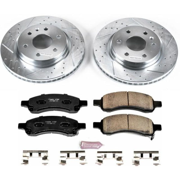 Power Stop 08-17 Buick Enclave Front Z36 Truck & Tow Brake Kit