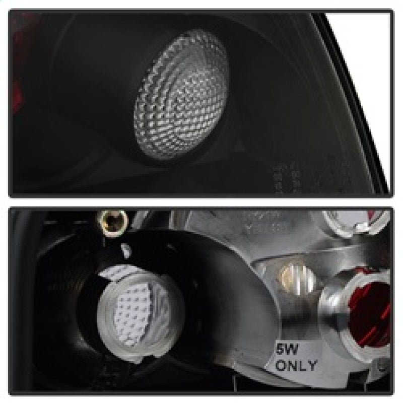 Spyder Audi TT 00-06 Euro Style Tail Lights Black ALT-YD-ATT99-BK