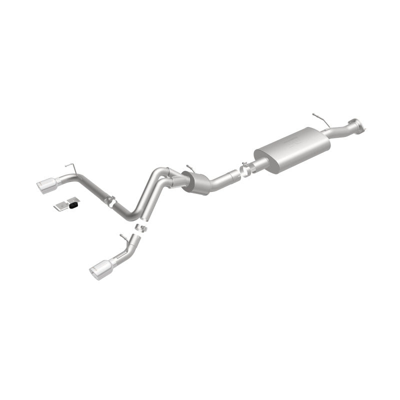 MagnaFlow Sys C/B '07 GM Hummer H2 Split Rear