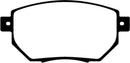 EBC 05-06 Nissan Altima 3.5 SE-R Greenstuff Front Brake Pads
