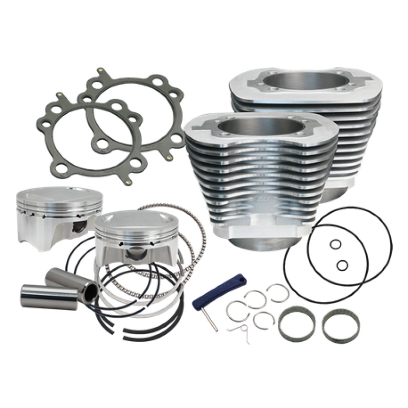 S&S Cycle 98 Big Bore Kit - Silver